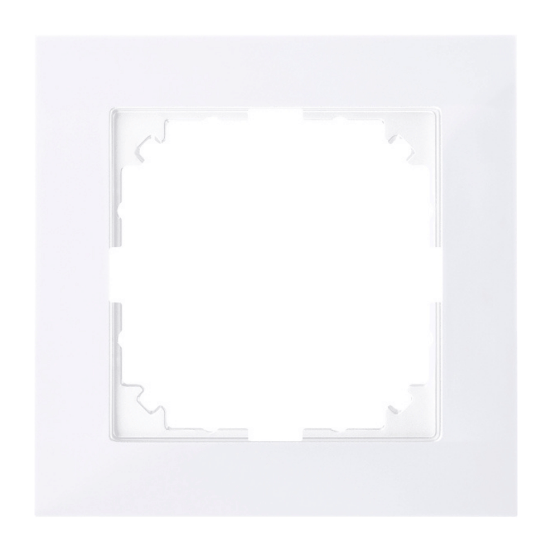 Merten MEG4010-3625 Rahmen – M-Pure, 1-fach, aktivweiß