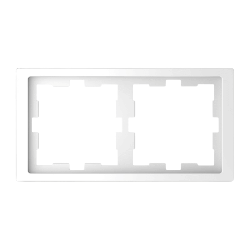 Merten MEG4020-6535 Rahmen – D-Life, 2-fach, lotosweiß