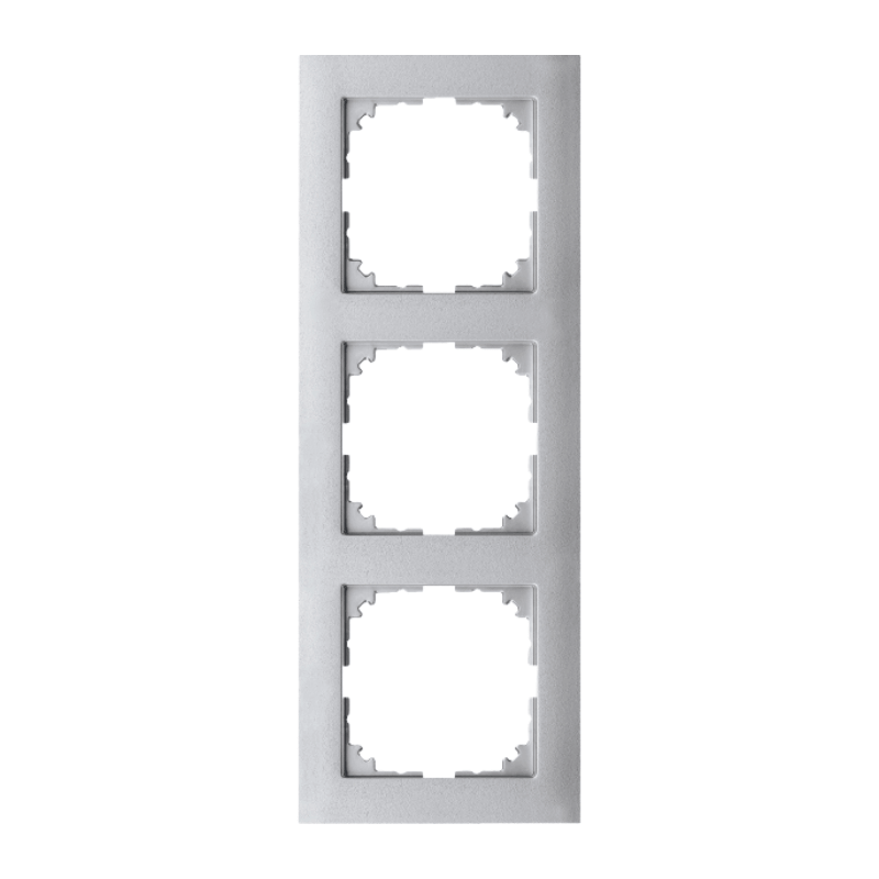 Merten MEG4030-3660 Rahmen – M-Pure, 3-fach, aluminium