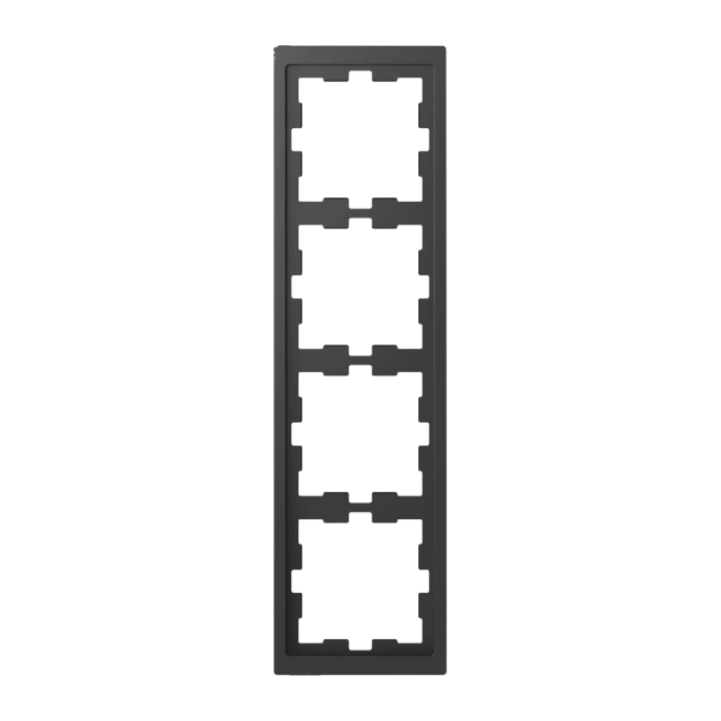 Merten MEG4040-6534 Rahmen – D-Life, 4-fach, anthrazit