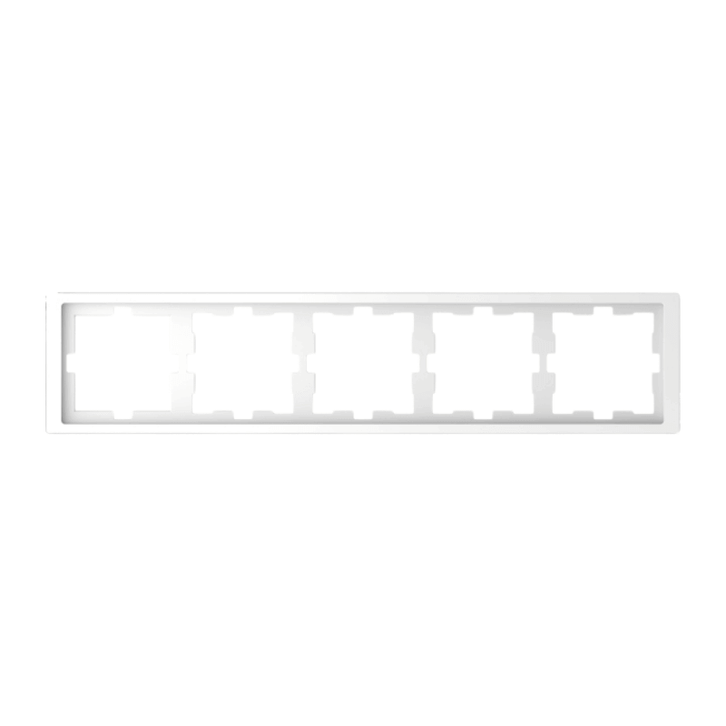 Merten MEG4050-6535 Rahmen – D-Life, 5-fach, lotosweiß