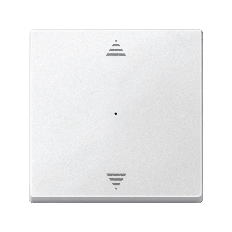 Merten MEG5215-0419 Wippe – für Taster-Modul PlusLink, System M, 1-fach, Pfeile, polarweiß matt