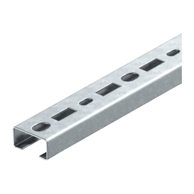 OBO Bettermann 1104284 Profilschiene – CM3518, Schlitz 17 mm, 300 mm