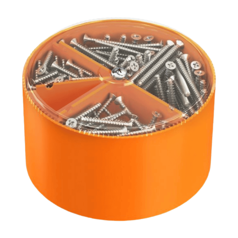 OBO Bettermann 2003280 Geräteschraube – Vorratsbox, 15/25/40 ZA100-GS-VB, VE100