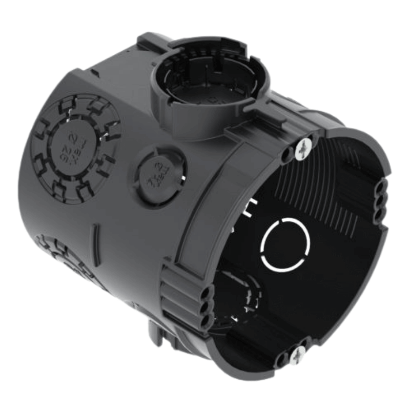 OBO Bettermann 2003703 Geräte-Verbindungsdose – UP, Geräteschrauben, UG66-GS