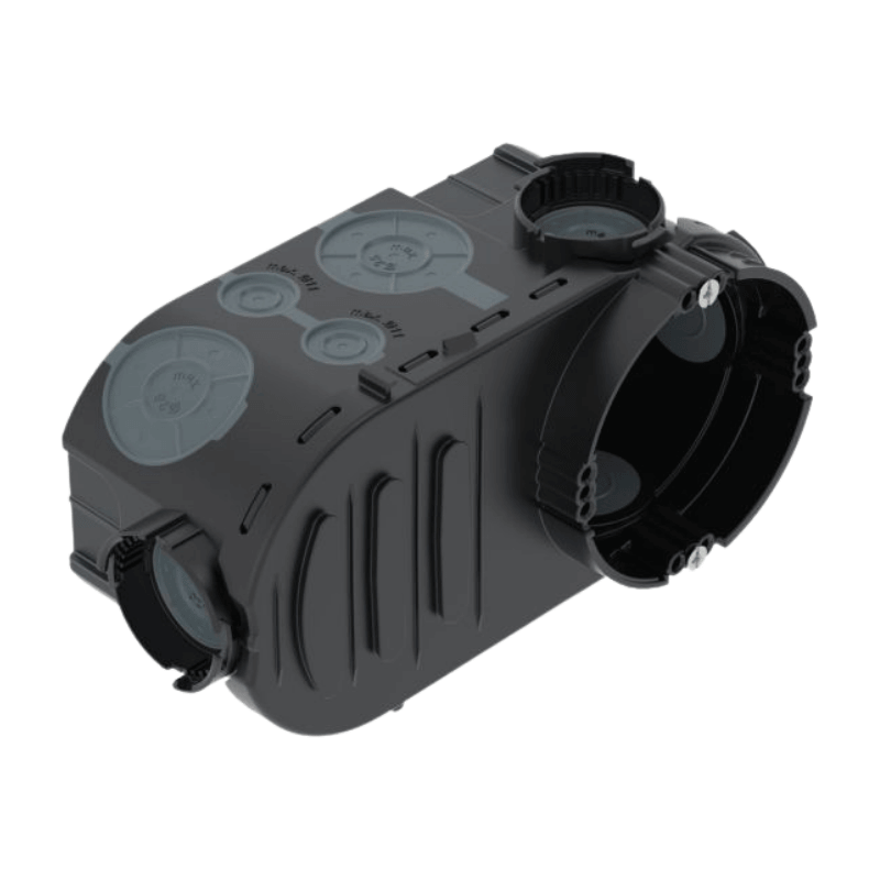 OBO Bettermann 2003727 Elektronikdose – UP, Schraub., luftdicht UE66-L, 10 Stück