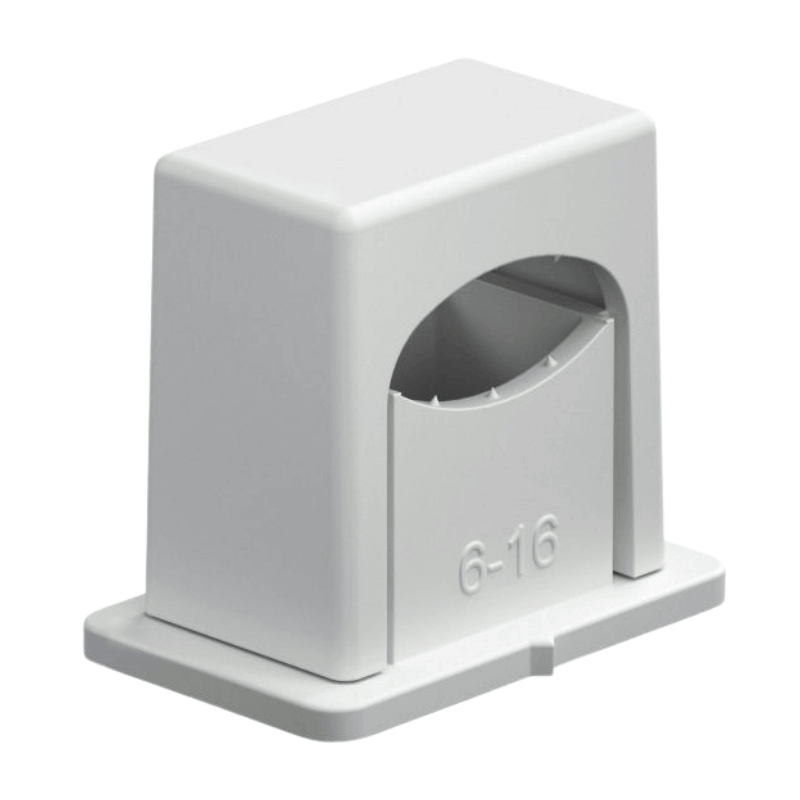 OBO Bettermann 2101017 Druck-ISO-Schelle – 1-fach, 6–16 mm, 100 Stück