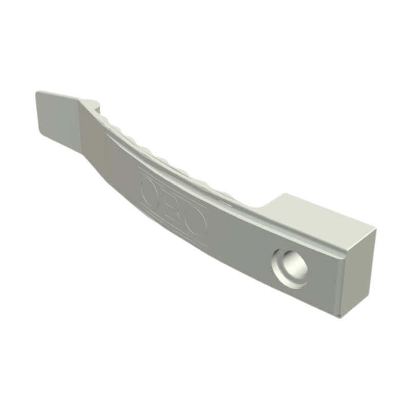 OBO Bettermann 2204975 Kabelklammer – 1×8 NYM3×1,5, lichtgrau 2032 SP, 100 Stück