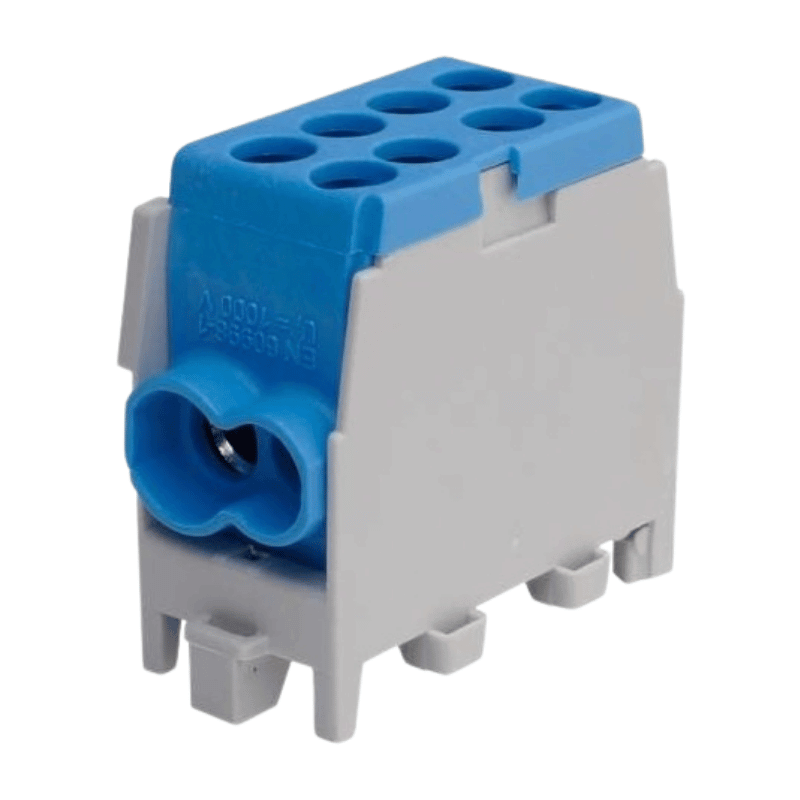 Pollmann HLAK25-1/2M2 Abzweigklemme – blau, 5 Stück