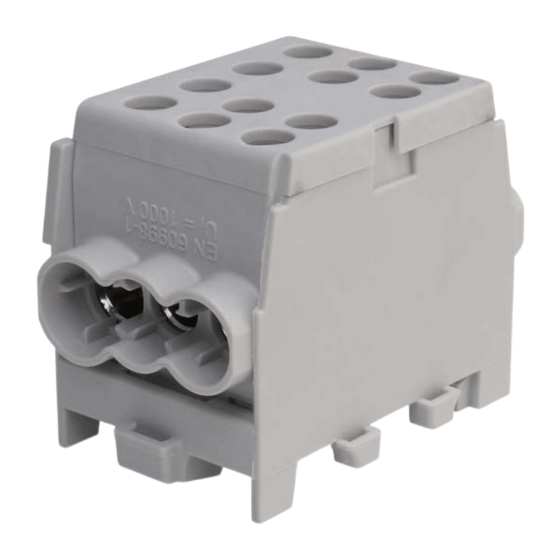 Pollmann HLAK35-1/4M2 Hauptleitungsabzweigklemme – grau