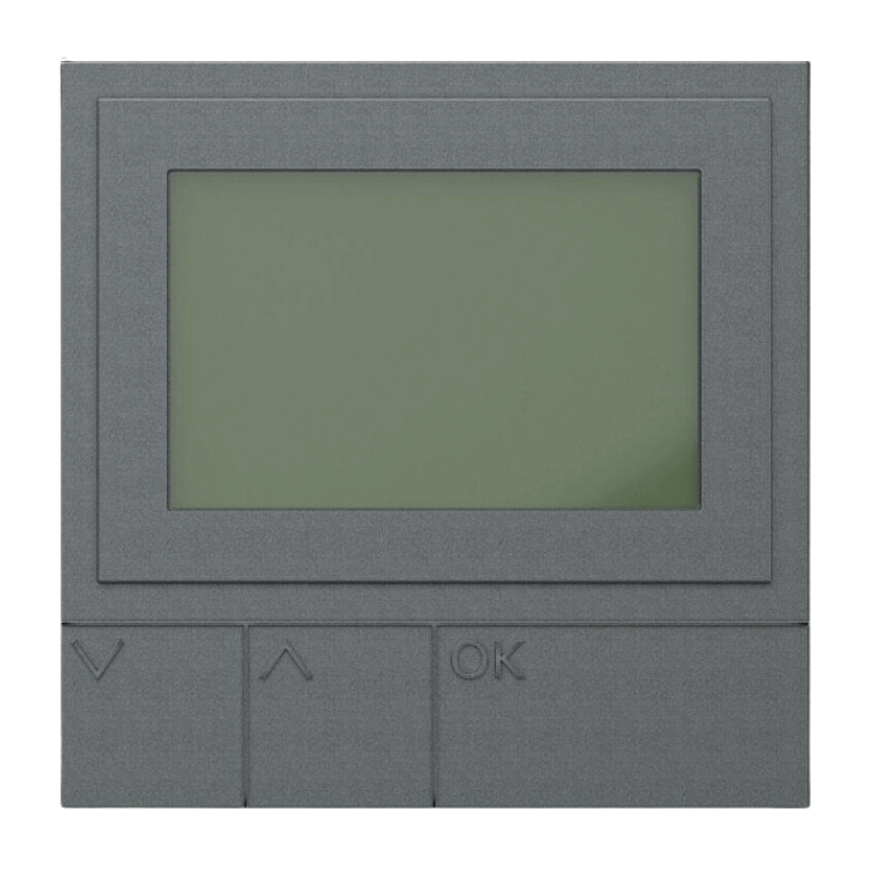 Siedle Display-Ruf-Modul DRM 612-02 – In-Home-Bus, Standard, dunkelgrau glimmer
