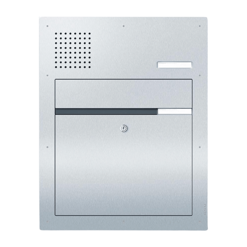 Siedle Briefkasten F CL BF3A 01 B-0 – Classic, Audio, In-Home-Bus, edelstahl gebürstet