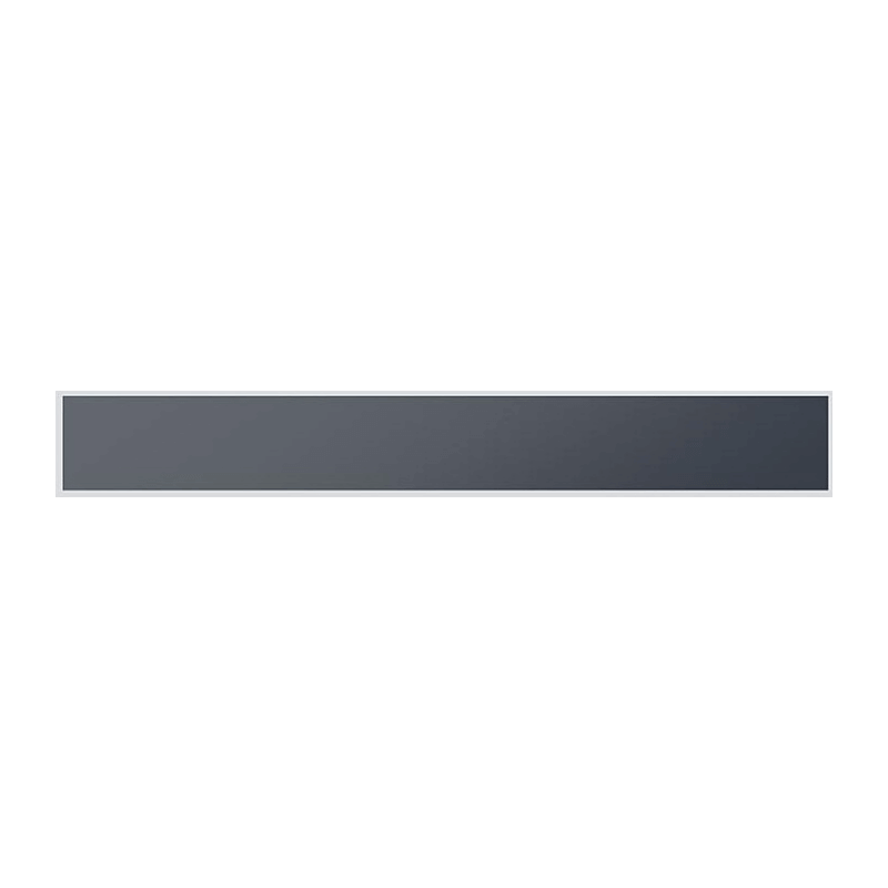SIEDLE Infoschild-Modul ISM 611-8/1-0 AG – 99x799 mm, anthrazitgrau