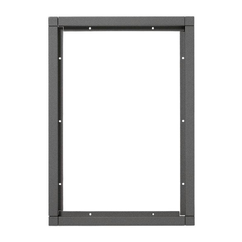 SIEDLE Kombirahmen KR 611-3/2-0 DG – 6-fach, dunkelgrau glimmer