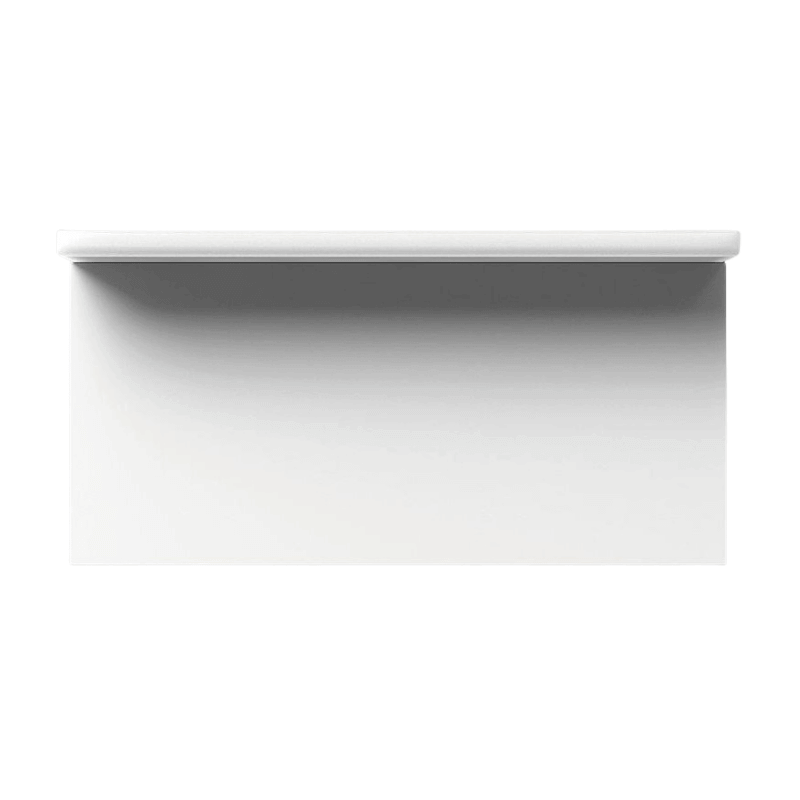 Siedle LEDF 600-4/2-0 W LED-Flächenleuchte Vario – 399x199 mm, Infoschild, weiß