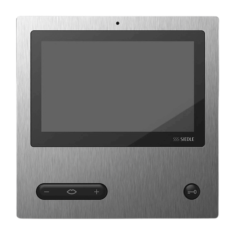 SIEDLE Video-Panel AVP 870-0 E/S – Access, Touchscreen, edelstahl/schwarz