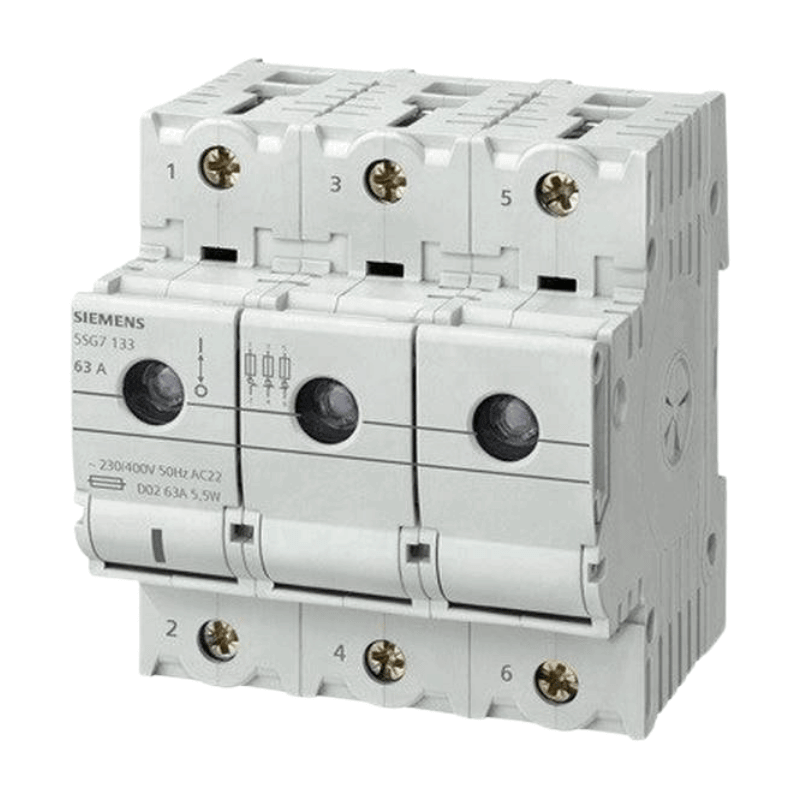 Siemens 5SG7133 Lasttrennschalter – Minized, 3-polig, D02