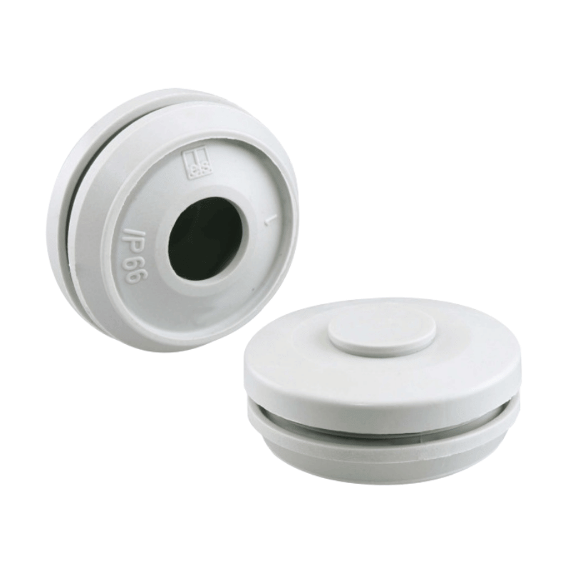 Spelsberg DMSM20 Doppelmembranstutzen – M20, geschlossen, 26042001, grau, 50 Stück