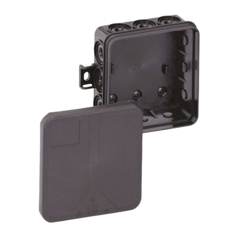 Spelsberg i12-L/sw Verbindungsdose – 400 V, ohne Klemmen, schwarz