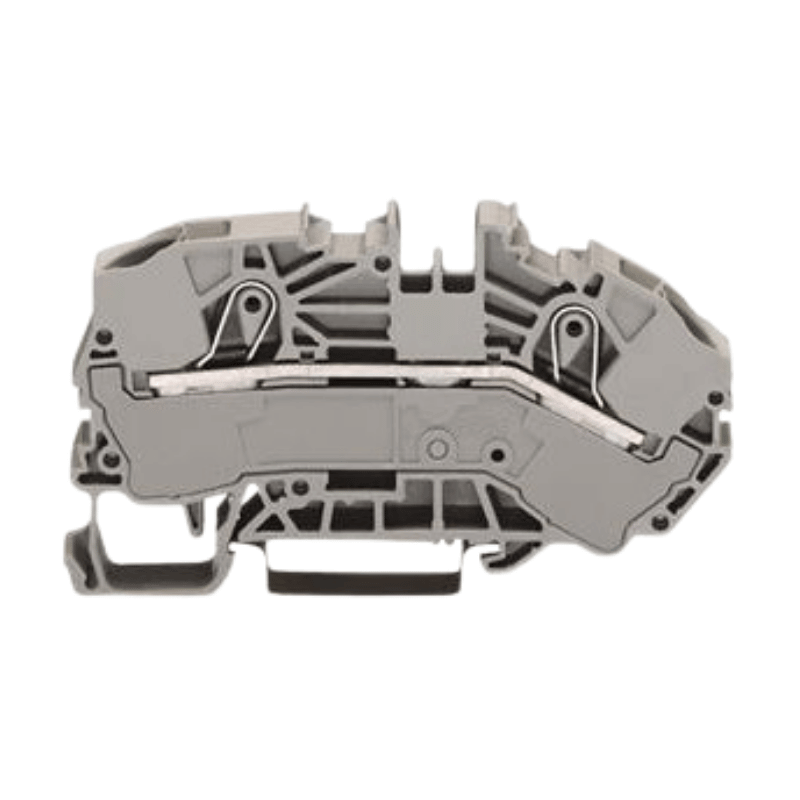 Wago 2016-7601 Verteilereinspeiseklemme – 2-Leiter, 16mm², seitl./mittige Beschriftung, grau