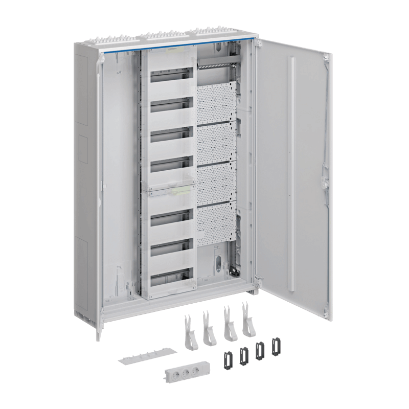 Hager Multimediaschrank ZB33NW – 1100x800 mm, universZ, IP44, VF-7rh, 1-feldig