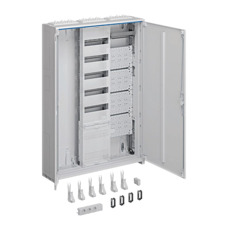 Hager Multimediaschrank ZB33NW1APZ2 – 1100x800 mm, universZ, IP44, VF-5rh/APZ
