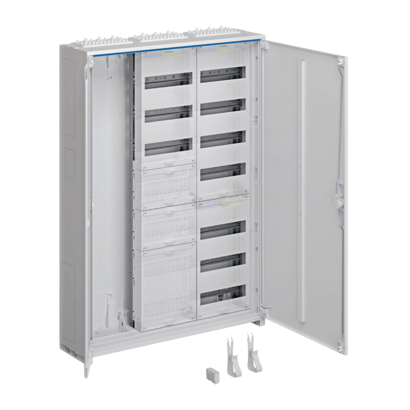 Hager ZB33SYS013 Multimedia Systemschrank 1100x800 mm Zählerschrank APZ2 2xRfZ VT10
