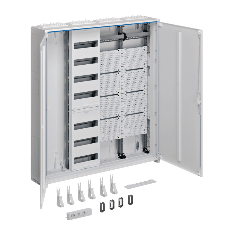 Hager Multimediaschrank ZB34NW – 1100x1050 mm, universZ, VF-7rh, 2-feldig