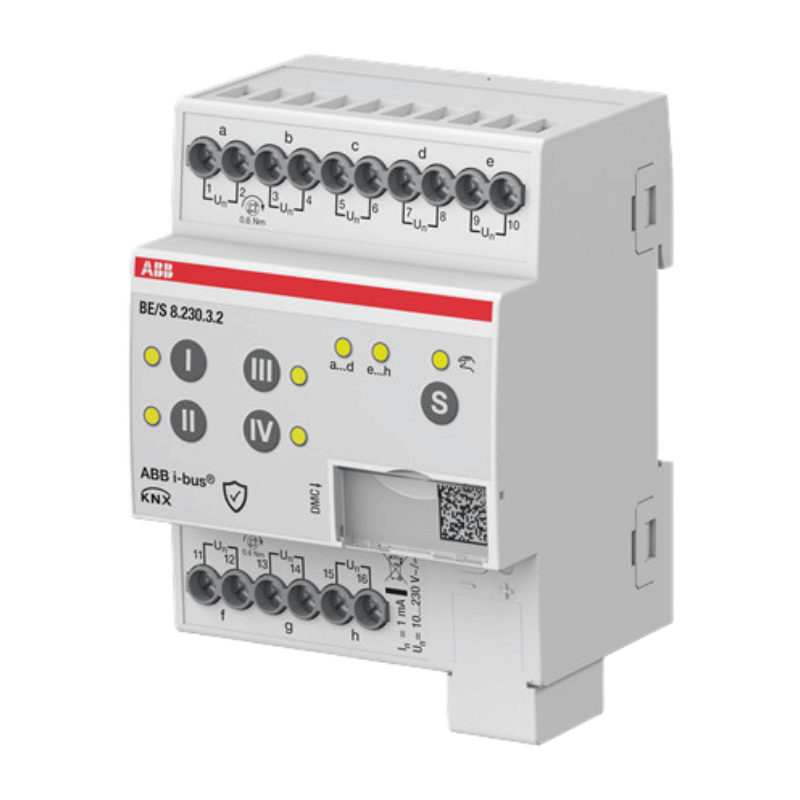 ABB BE/S8.230.3.2 KNX-Binäreingang – 230 V, 8-fach