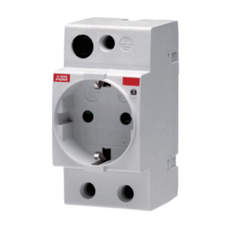 ABB M1175 SCHUKO-Steckdose – Norm, 2,5TE, 250V, grau
