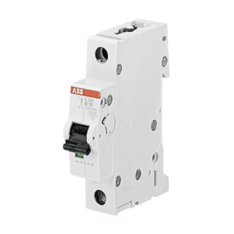 ABB Leitungsschutzschalter S201-B10 – 1-polig, Typ B, 10A, 6kA, 230 V