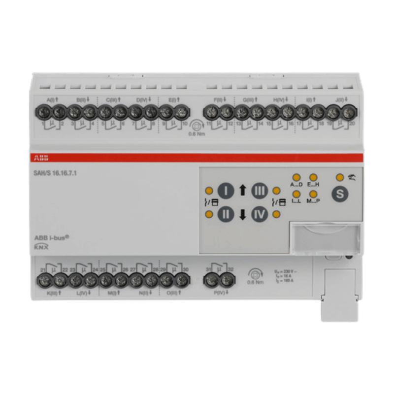 ABB SAH/S16.16.7.1 KNX-Universalaktor – 16 A, 16-fach