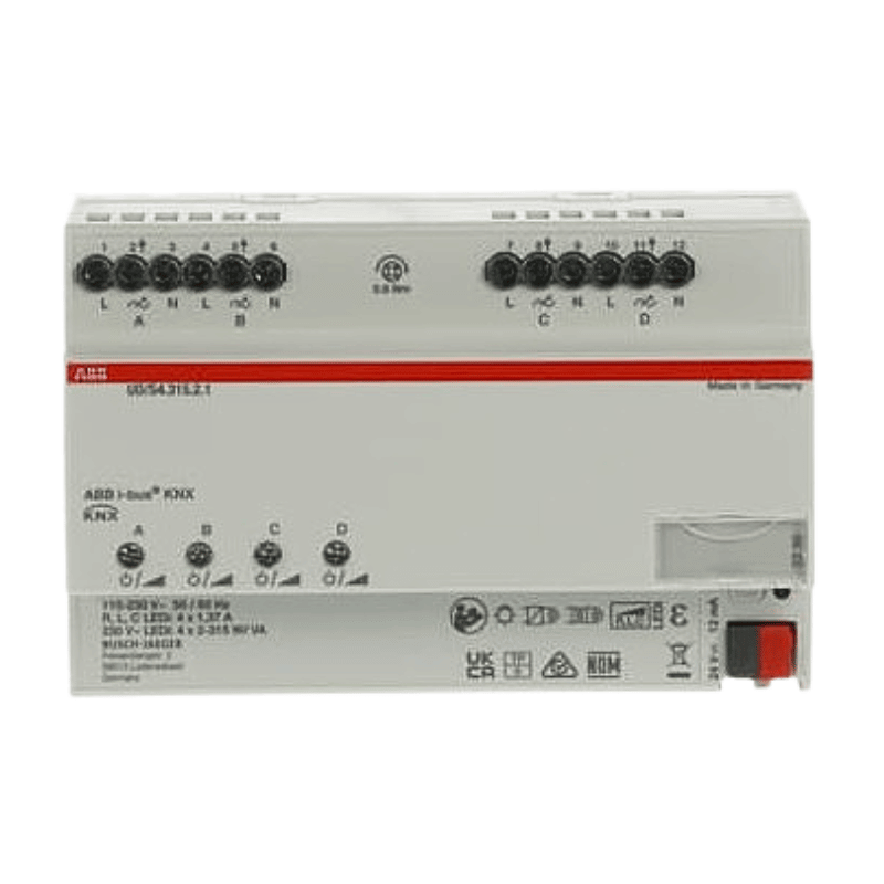 ABB KNX-Dimmaktor UD/S4.315.2.1 – 4-fach, 4x315W pro VA, REG
