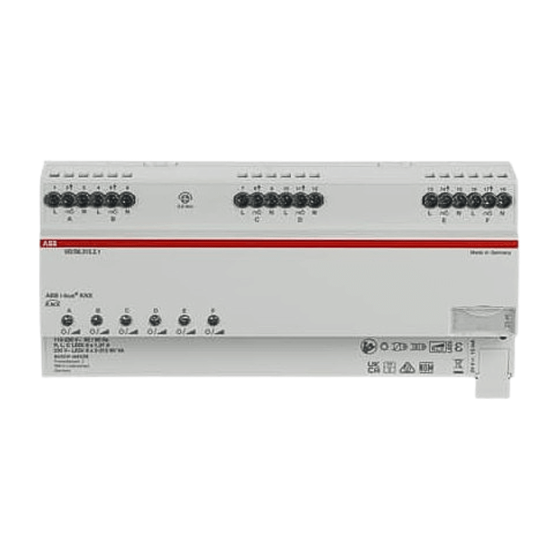 ABB KNX-Dimmaktor UD/S6.315.2.1 – 6-fach, 6x315W/VA, REG, LED, 230V
