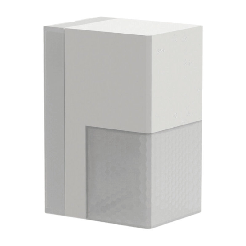 B.E.G. 93132 Bewegungsmelder – Aleum Glow, 180°, weiß matt