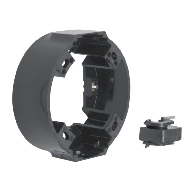 Berker 100101 Aufputz-Rahmen – Serie 1930, 1-fach, schwarz glänzend