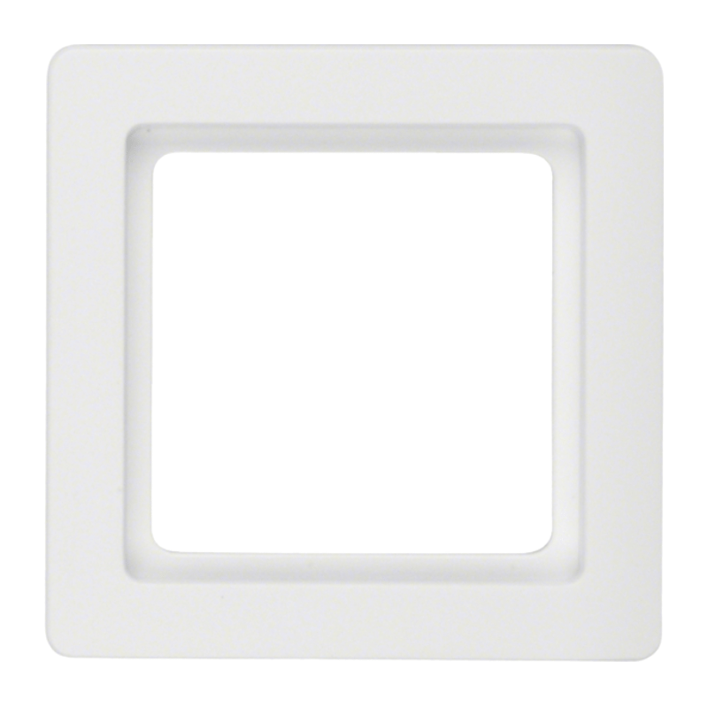 Berker 10116089 Rahmen – 1-fach, Q.1, polarweiß samt