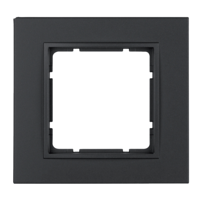 Berker 10116626 Rahmen – B.7, 1-fach, anthrazit matt