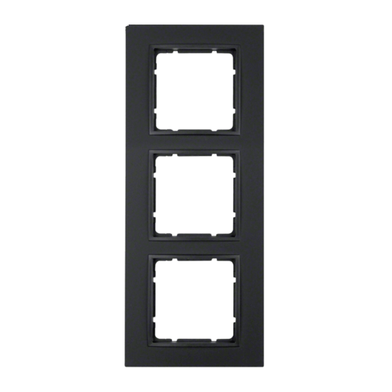 Berker 10136626 Rahmen – B.7, 3-fach, anthrazit matt