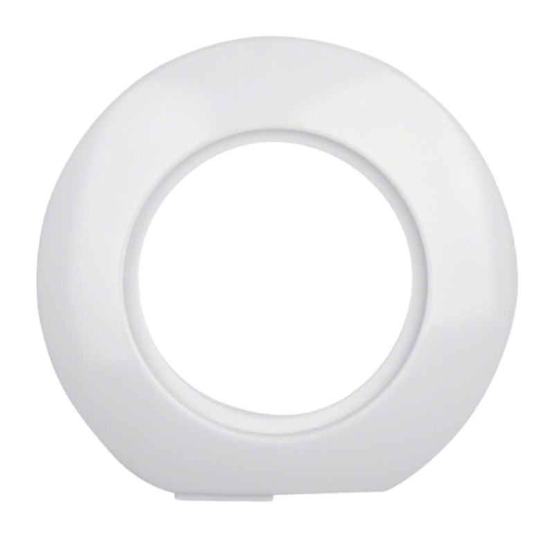 Berker 138149 Endrahmen – Serie 1930, 1-fach, polarweiß glänzend