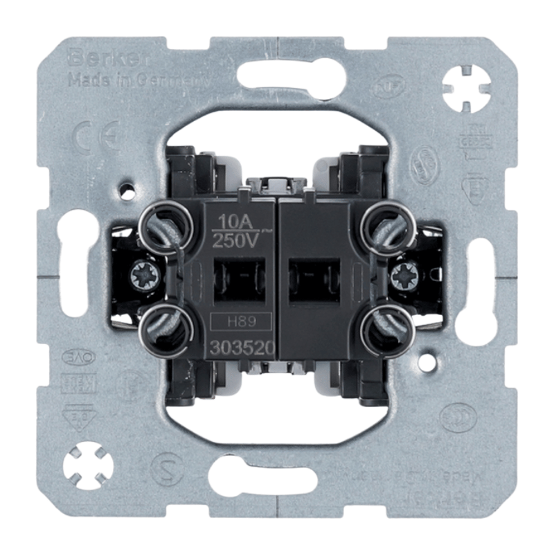 Berker 303520 Jalousie-Wippenschalter – Modul-Einsatz