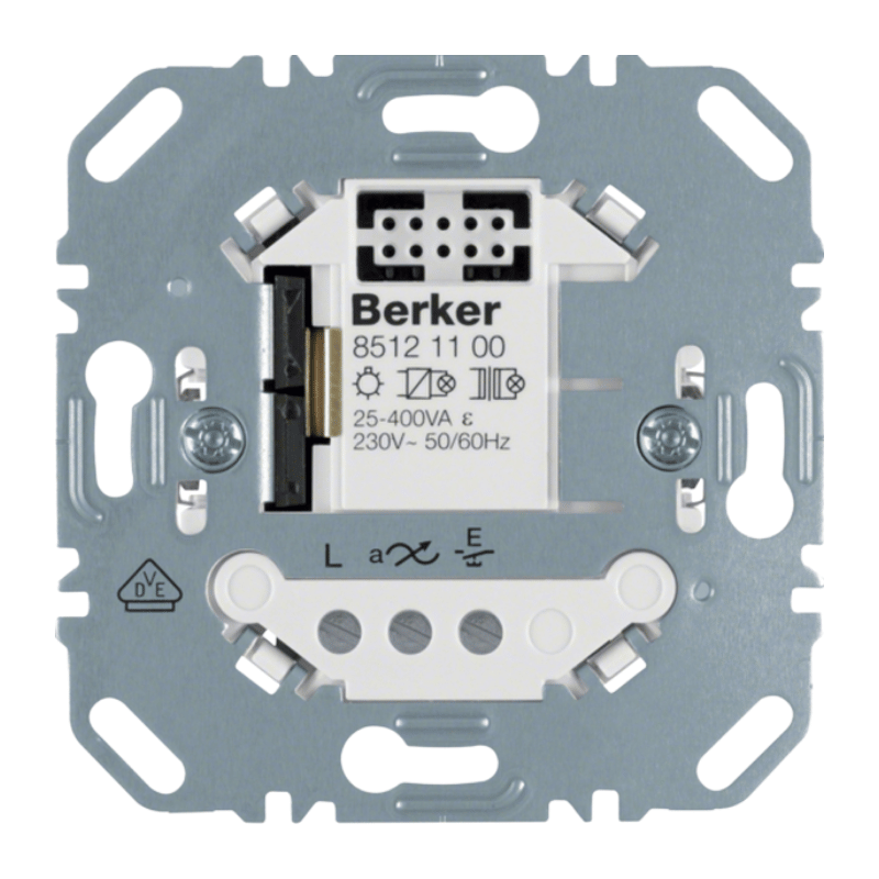 Berker 85121100 Universal-Schalteinsatz – 1-fach, (R/L/C/LED)