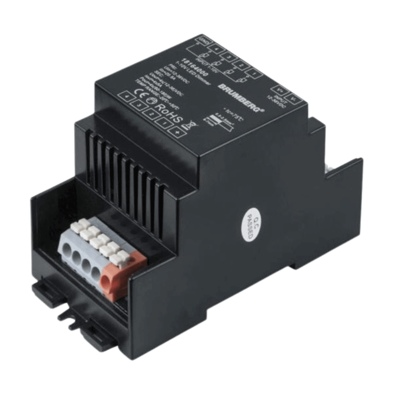 Brumberg LED-Dimmer 18164000 – 4-Kanal, REG, 12-24V DC, 1-10V, 240W
