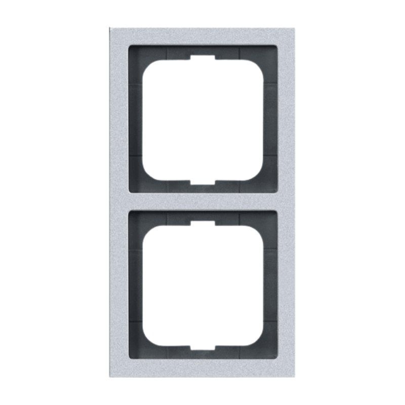 Busch-Jaeger 1722-183K Rahmen – Future Linear, 2-fach, alusilber
