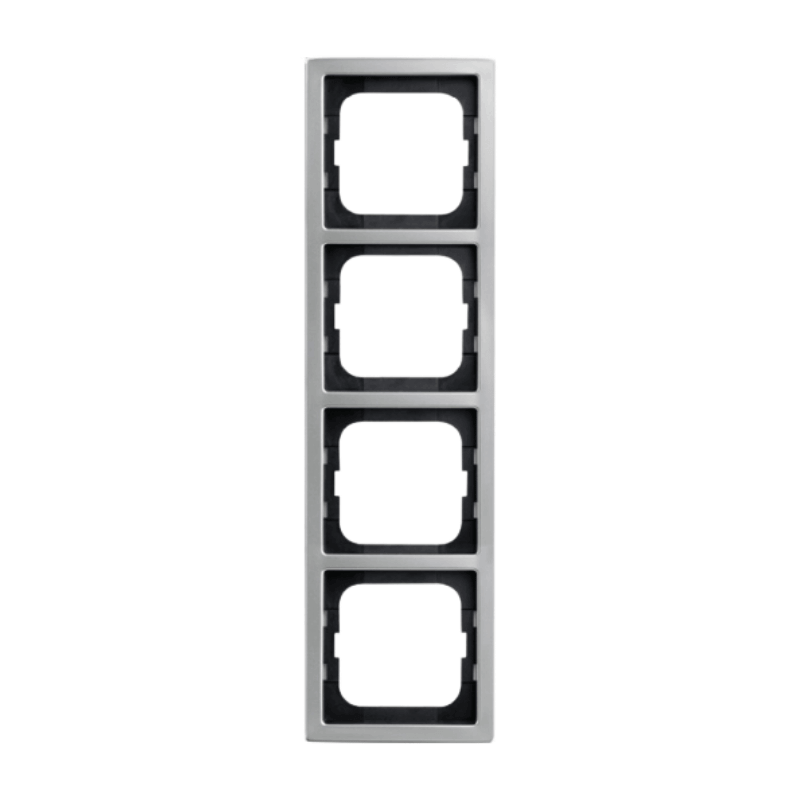 Busch-Jaeger 1724-866K Rahmen – 4-fach, edelstahl