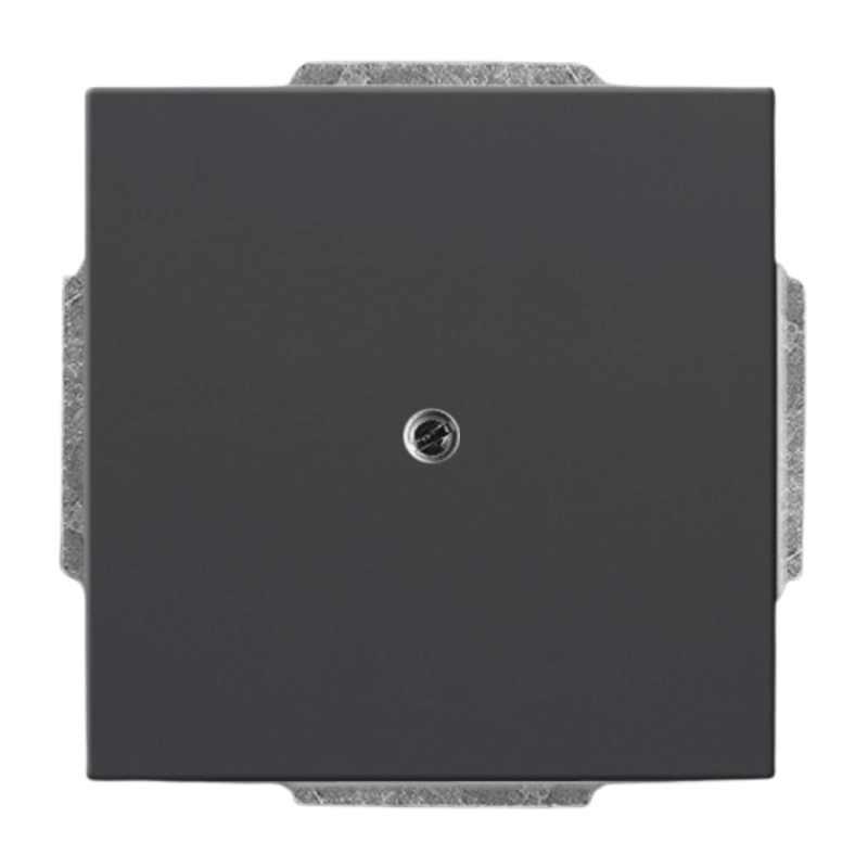 Busch-Jaeger 1749-885 Abdeckung Leitungsauslass – Future, Standard, schwarz matt