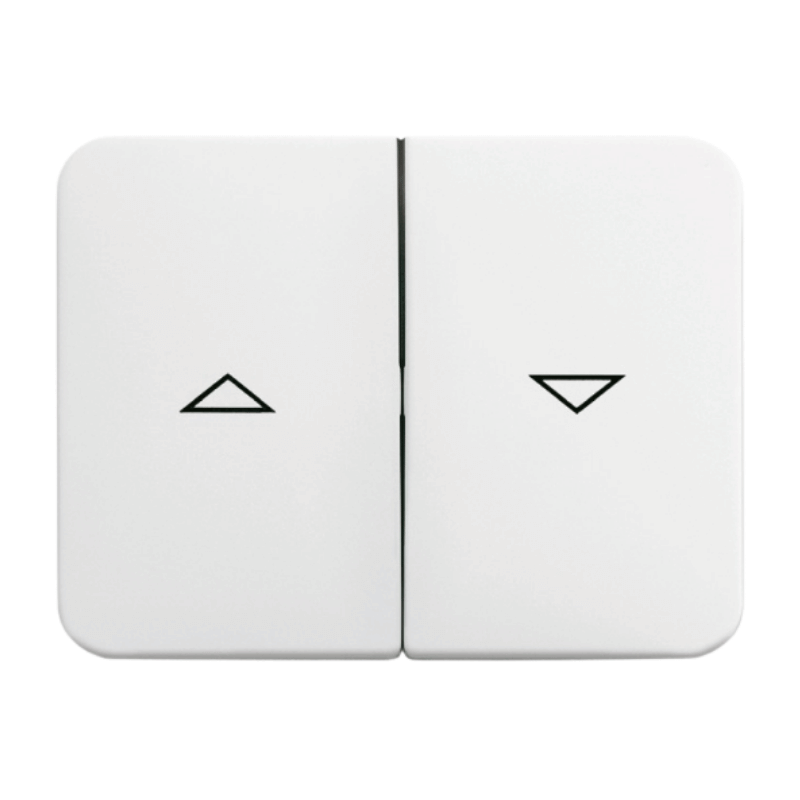 Busch-Jaeger 1785 JA-24G Wippe mit Aufdruck – studioweiß