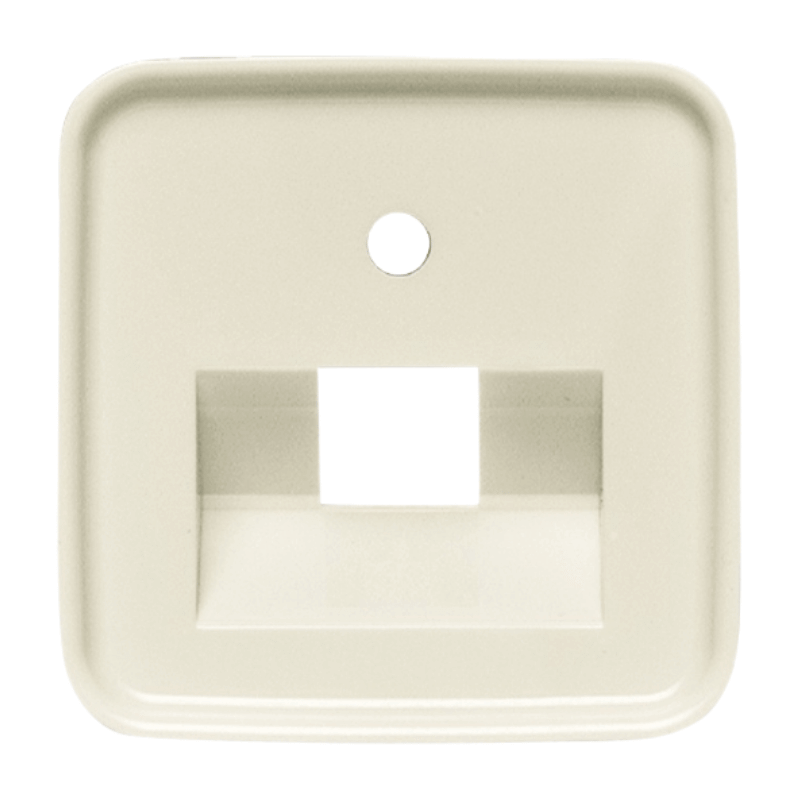 Busch-Jaeger 1803-212 Netzwerkabdeckung – Duro 2000, 1-fach, weiß