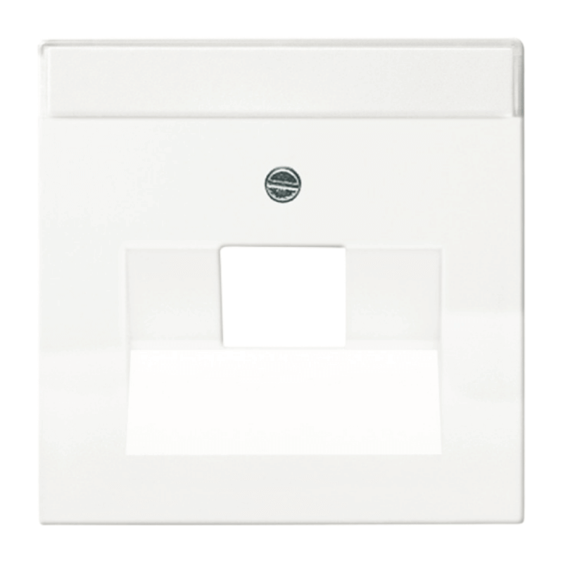 Busch-Jaeger 1803-84 Netzwerkabdeckung – Future, 1-fach, studioweiß