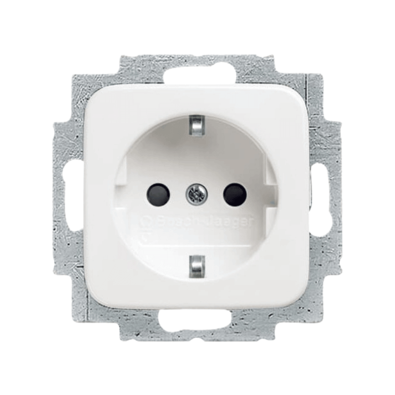 Busch-Jaeger 20EUC-214 Schuko-Steckdose – Reflex SI, alpinweiß